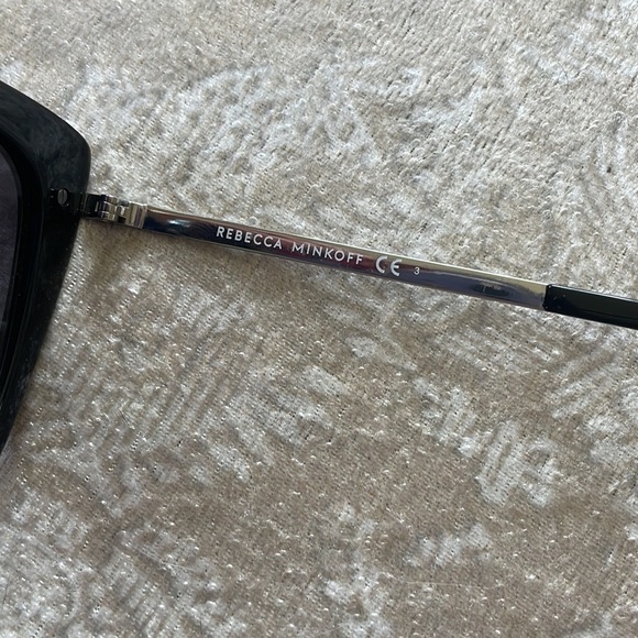 Brand New Rebecca Minkoff Bessie Oversized Black Cat Eye Sunglasses 100% UV Prot main image 5